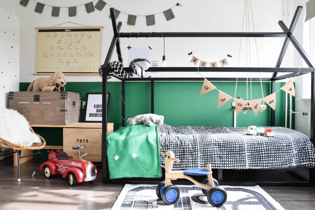 bedhuisje ikea kura hoogslaper