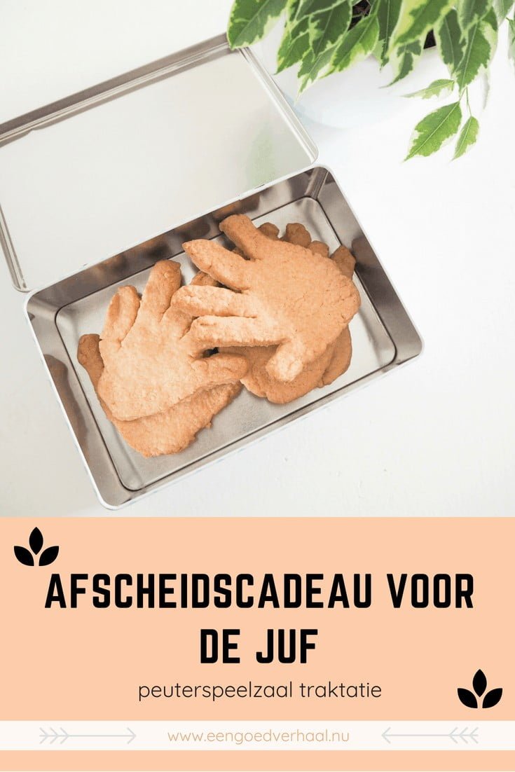 zwaaihandjes afscheidscadeau juf