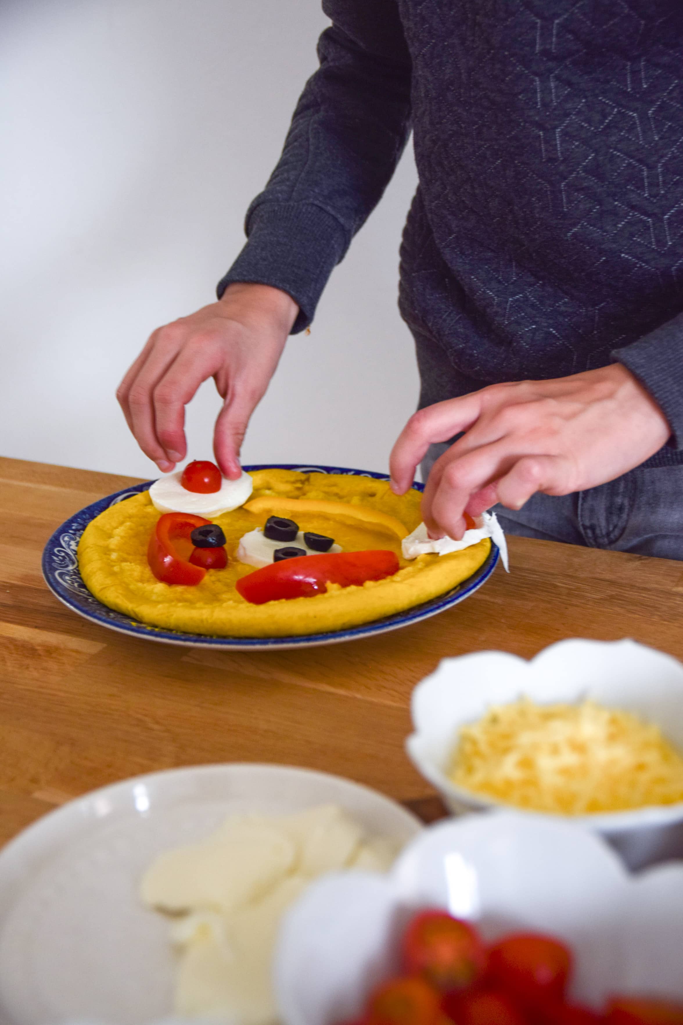 zelf pizza maken kinderen