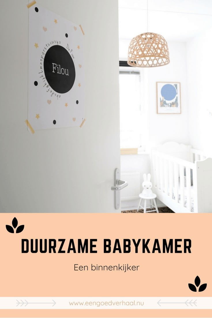 duurzame babykamer inrichten
