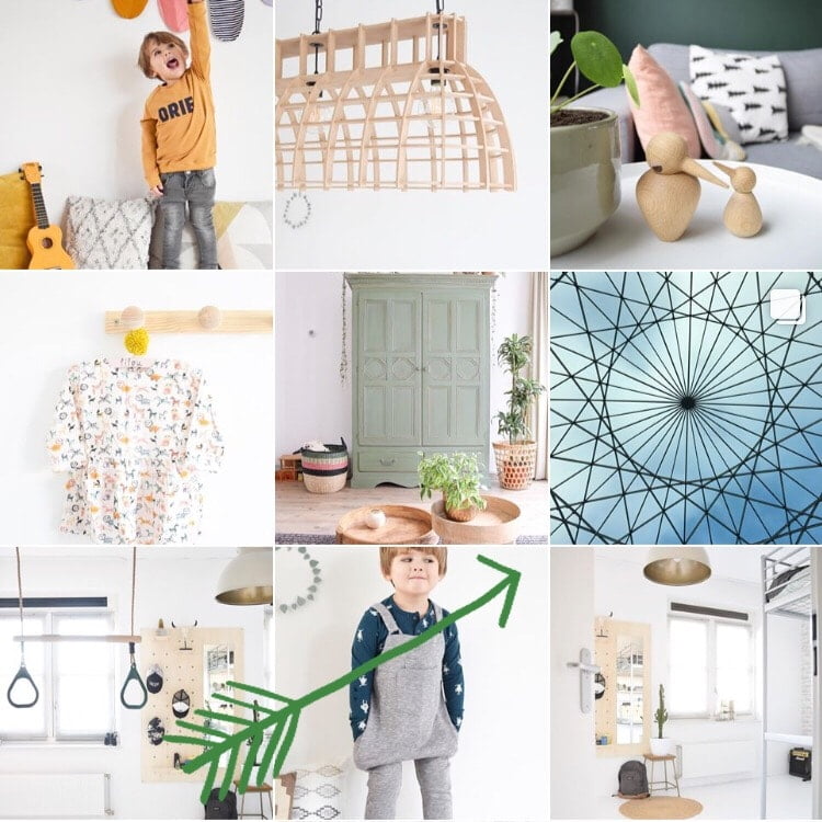 instagram feed planning