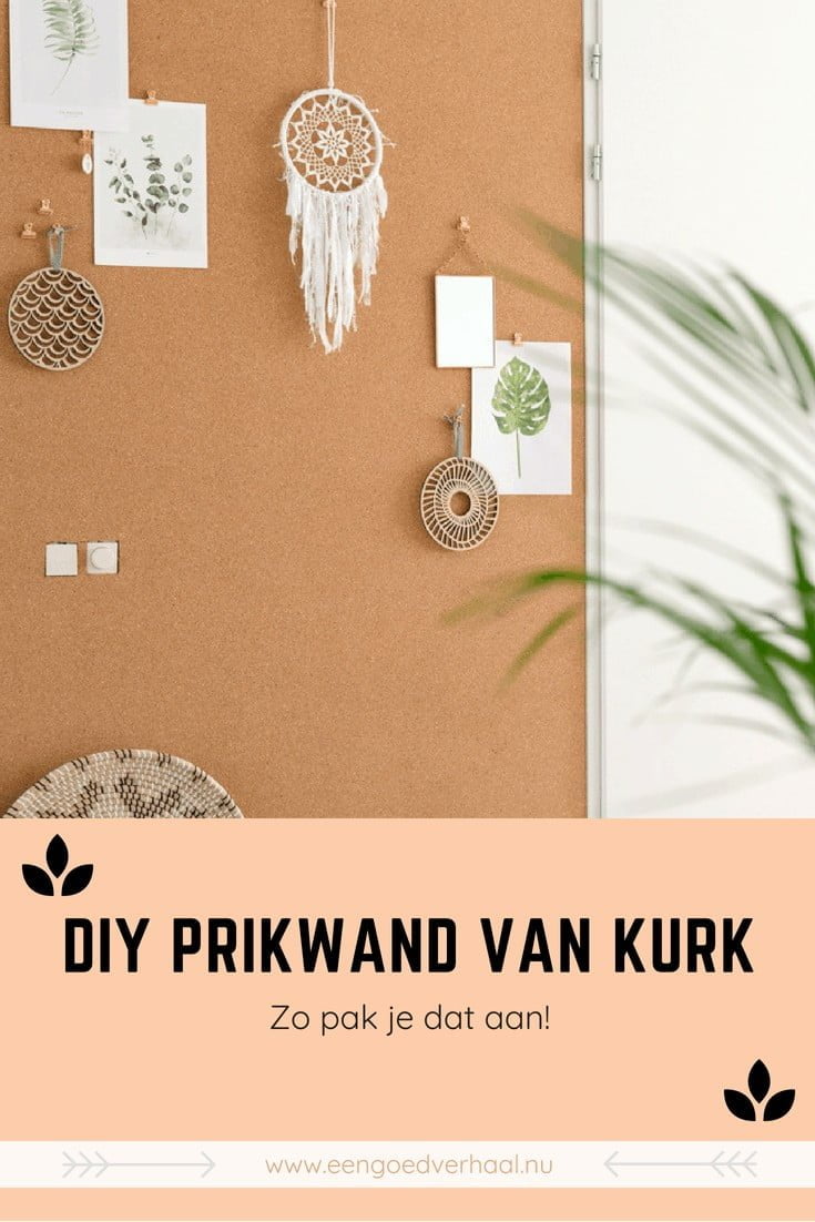 diy prikwand kurk