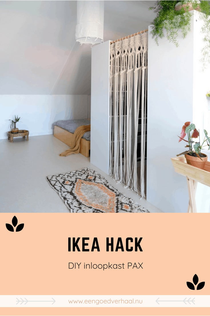 diy ikea inloopkast pax