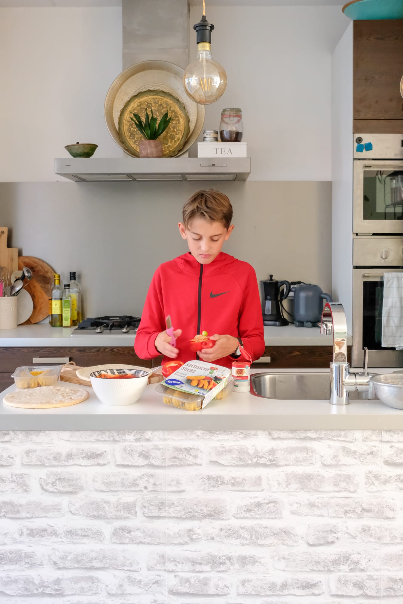 koken met een tiener