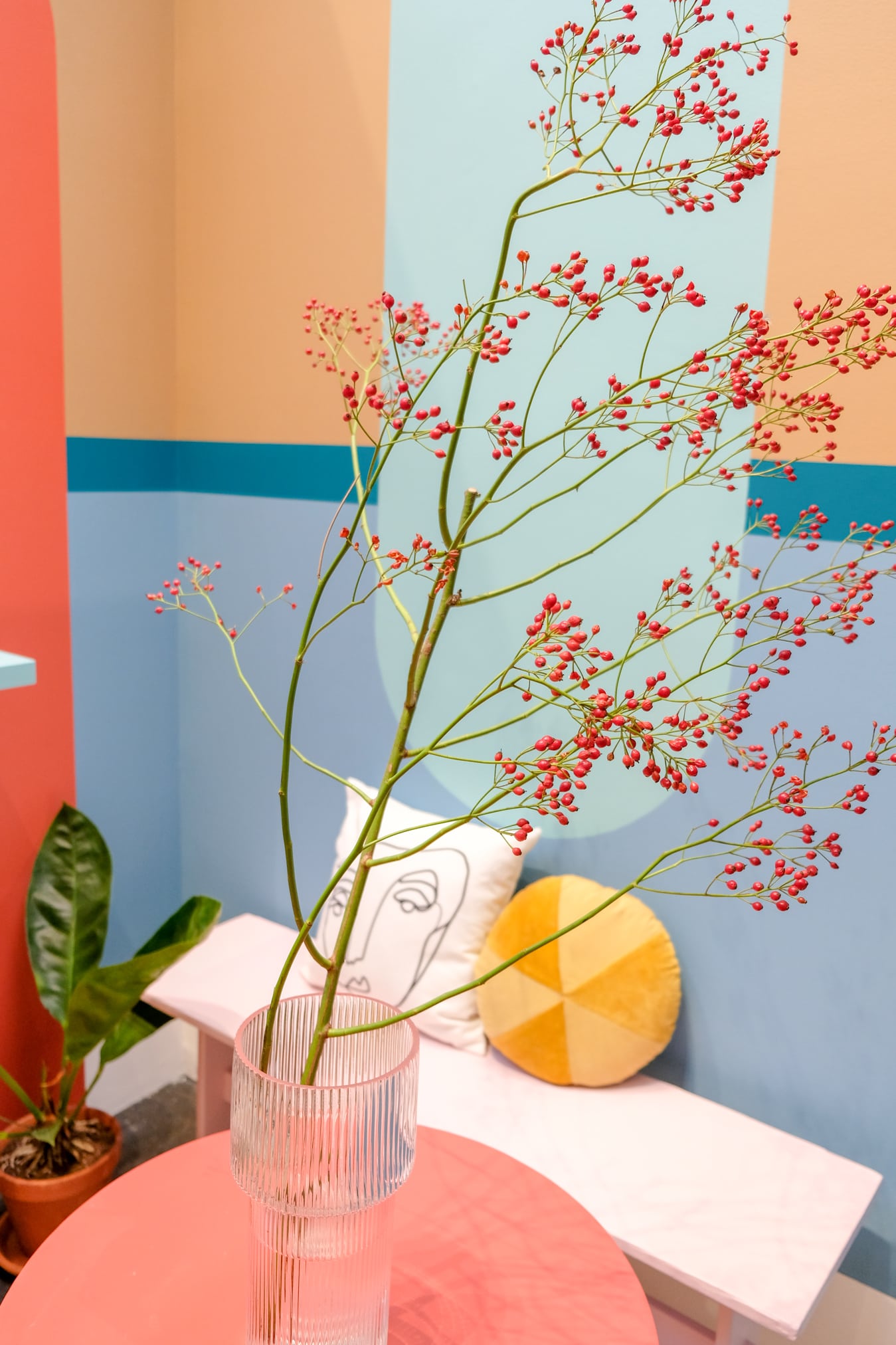 kleur combineren met spiced honey