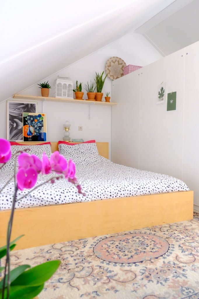 phalaenopisis in de slaapkamer