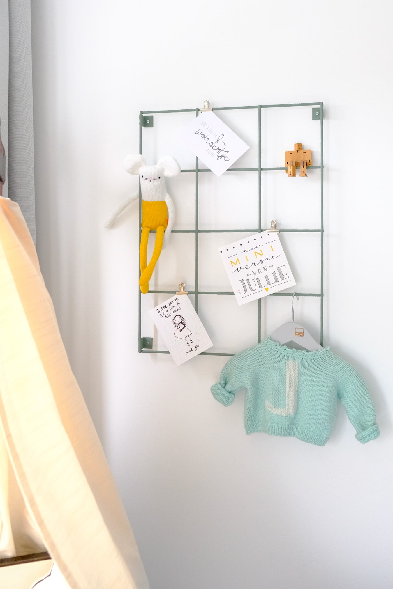 stoer metaal rek babykamer
