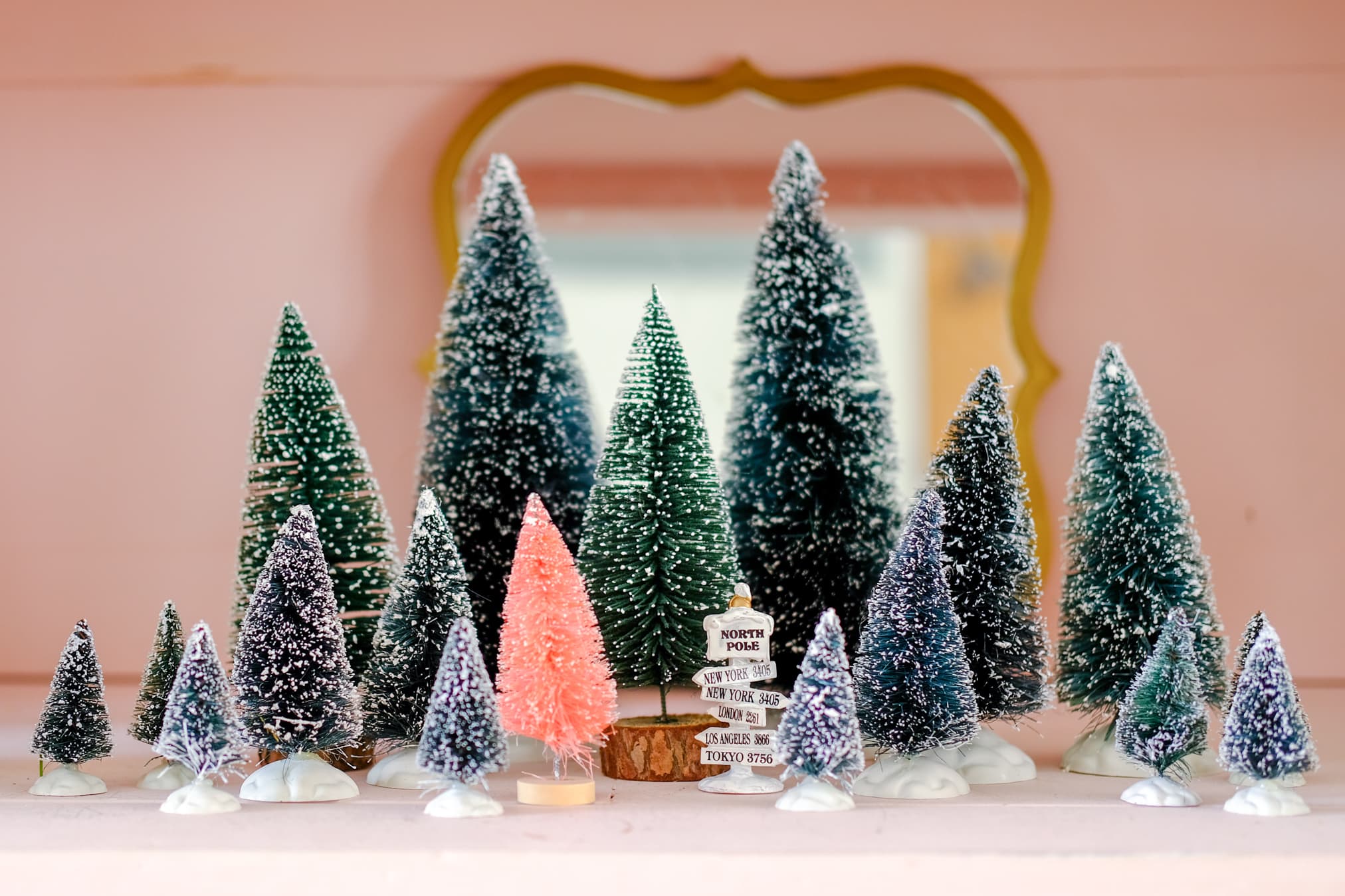 kerstbomen verzameling