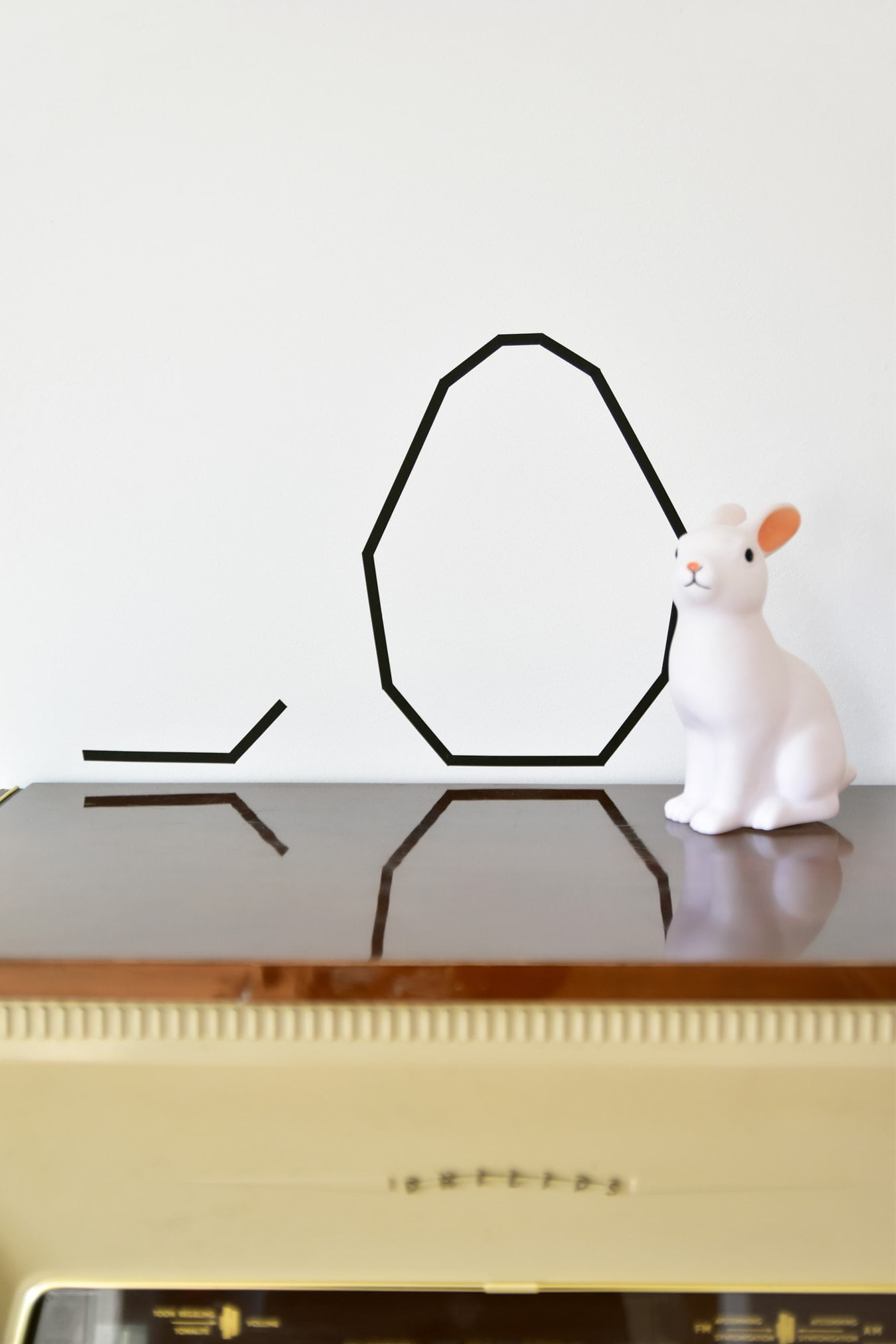 diy paaseieren masking tape