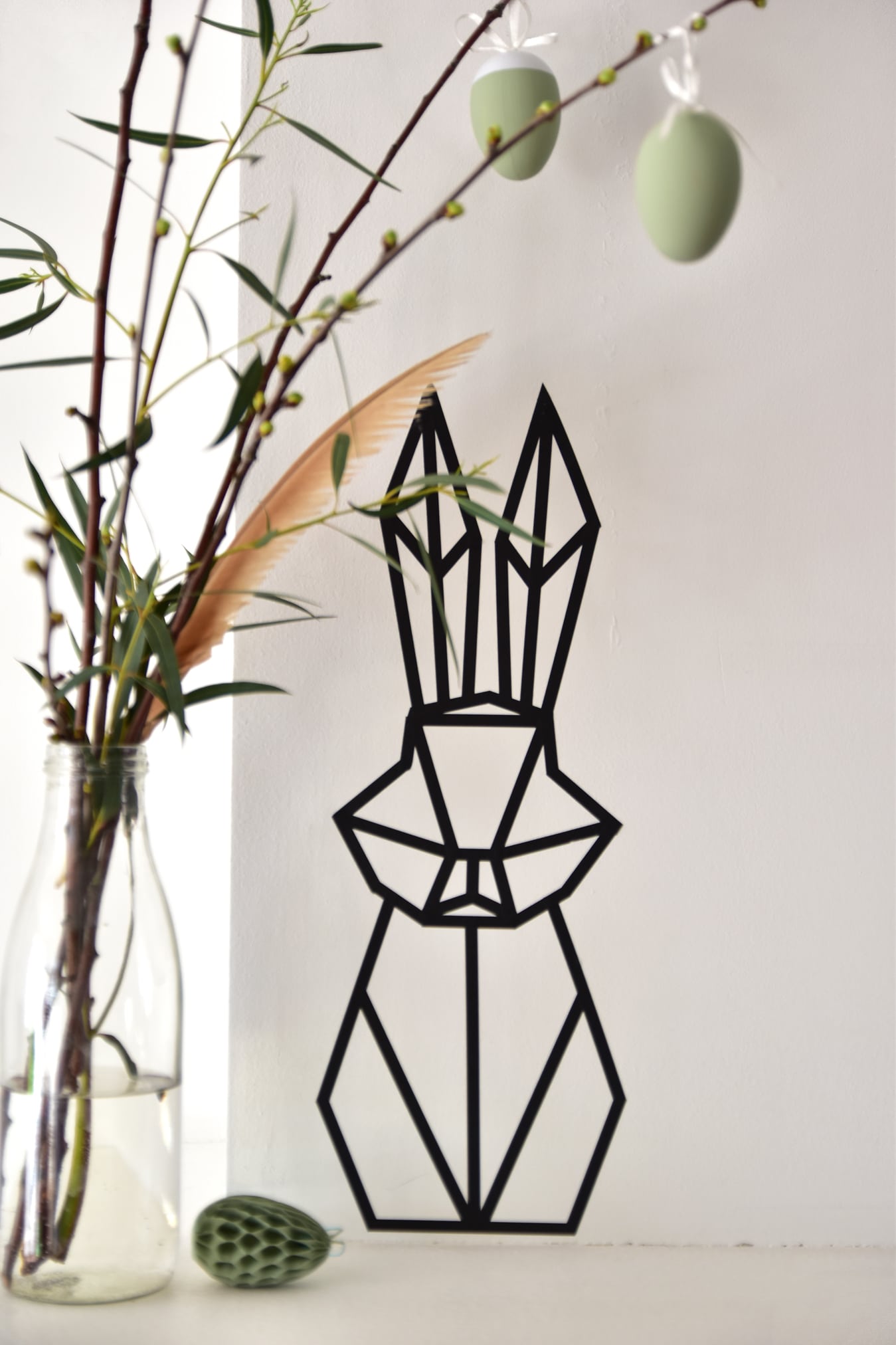 paashaas knutselen met washitape