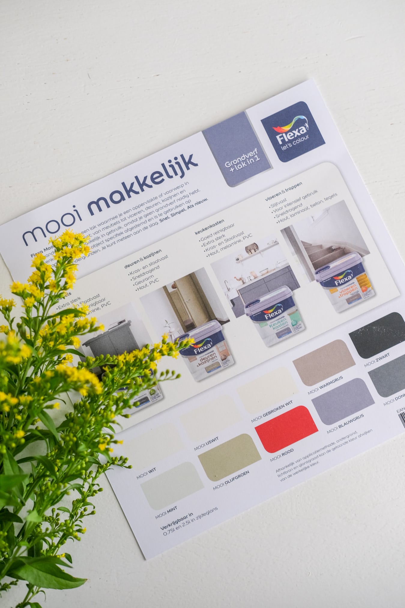 flexa mooi makkelijk meubels kleuren