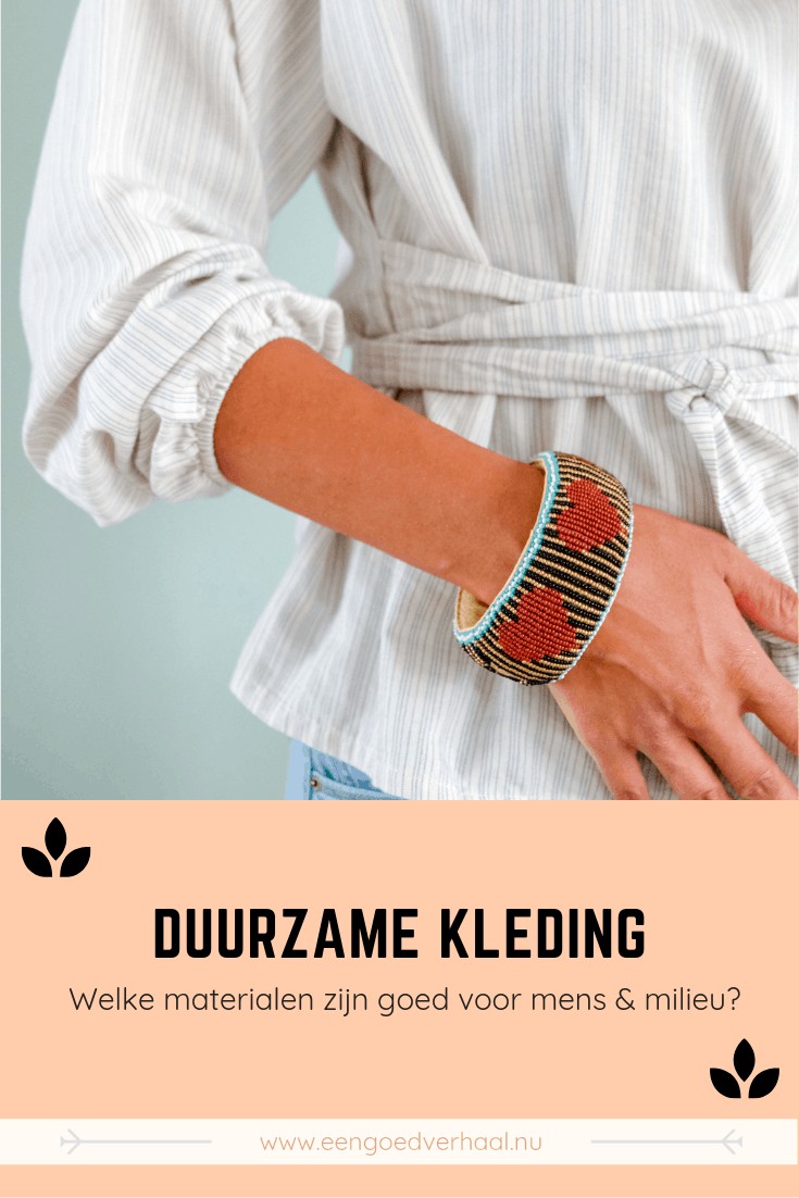 uitleg duurzame materialen kleding