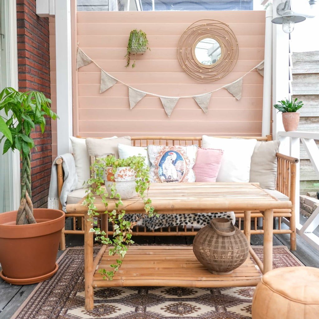 voorbeelden kleine overkapping inrichten