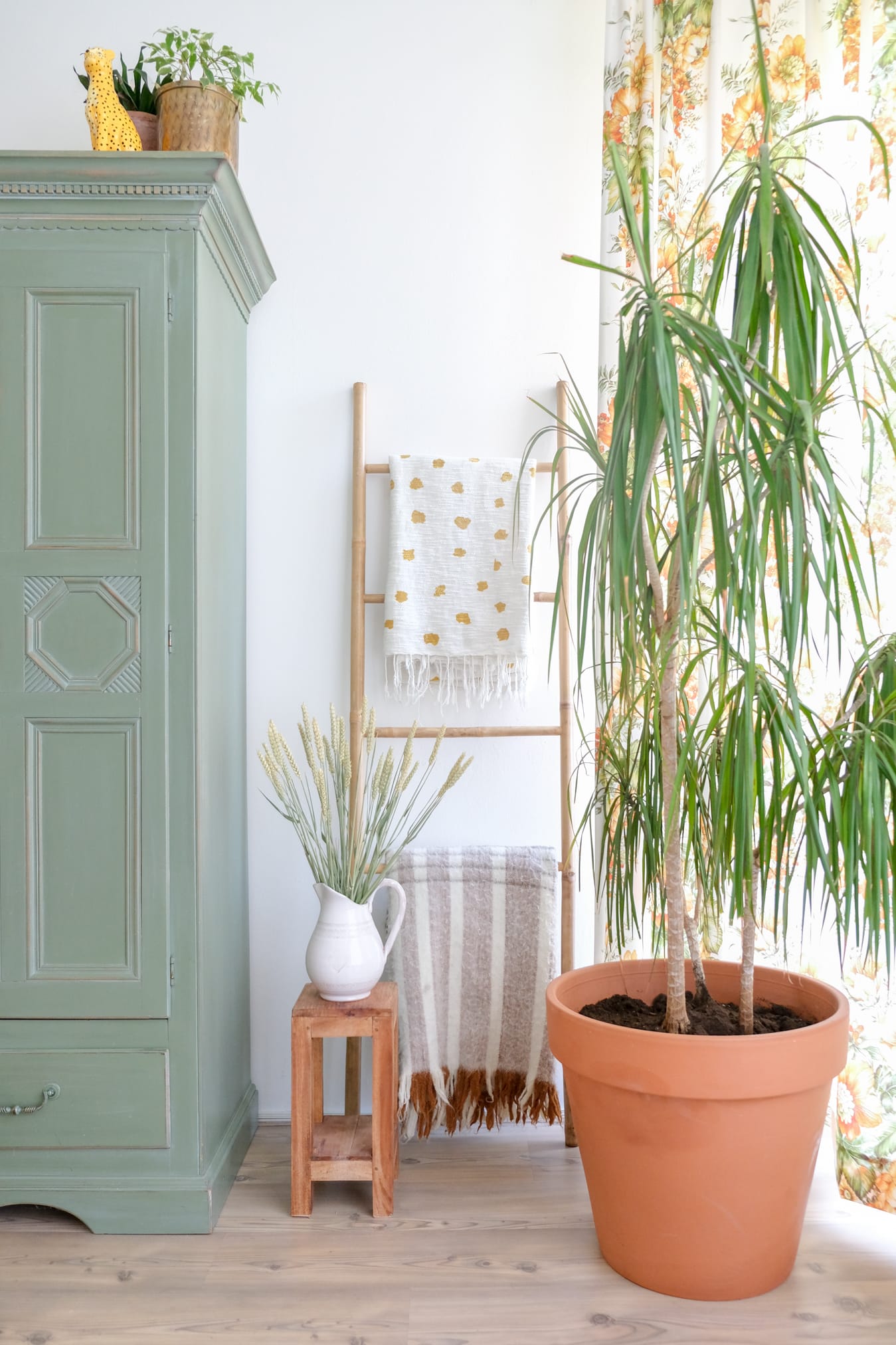 retro look raambekleding house of happiness