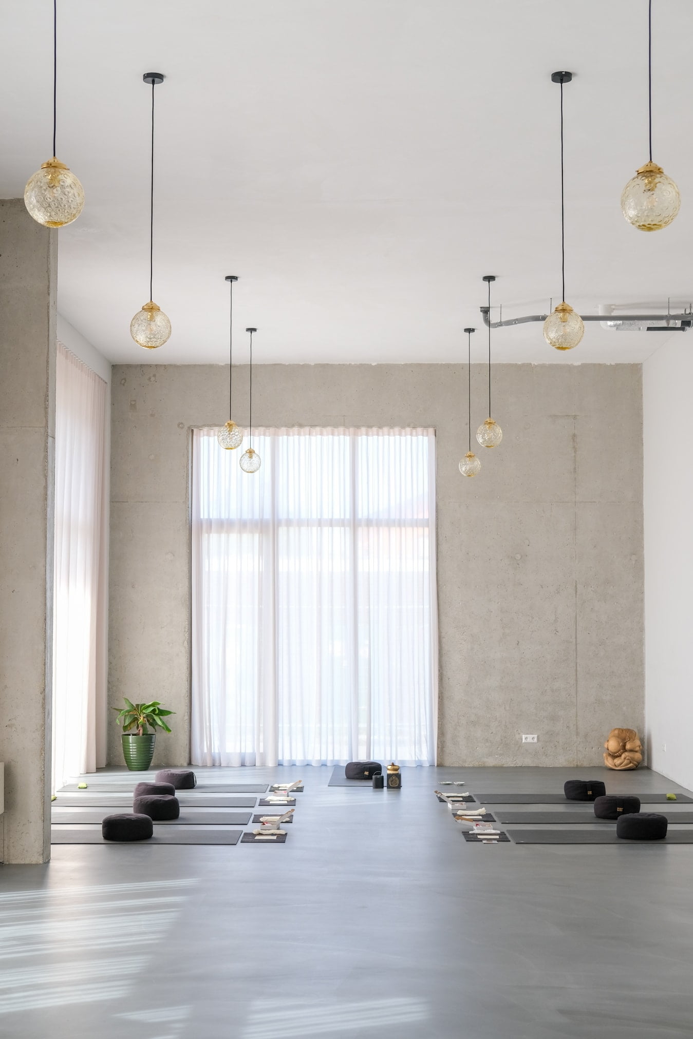 mooie yoga ruimte in Amsterdam