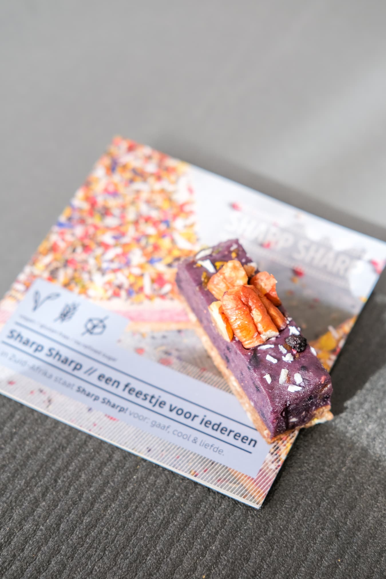 vegan plaattaart sharp sharp