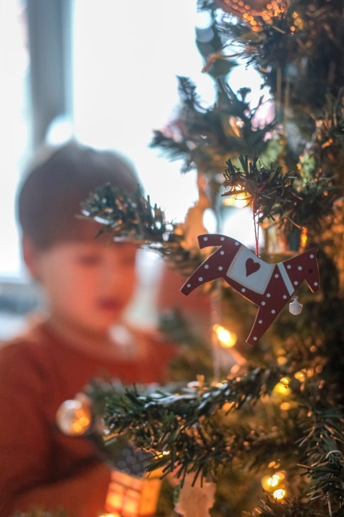 kerstversiering kidsproof