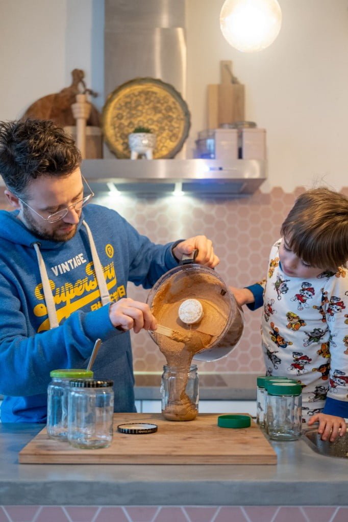 zelf pindakaas maken