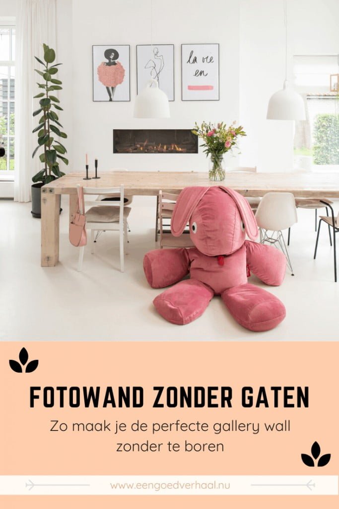 gallery wall zonder boren