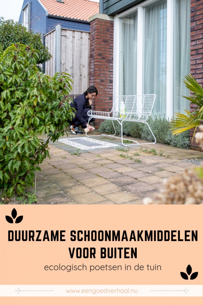 ecologische schoonmaakproducten buiten