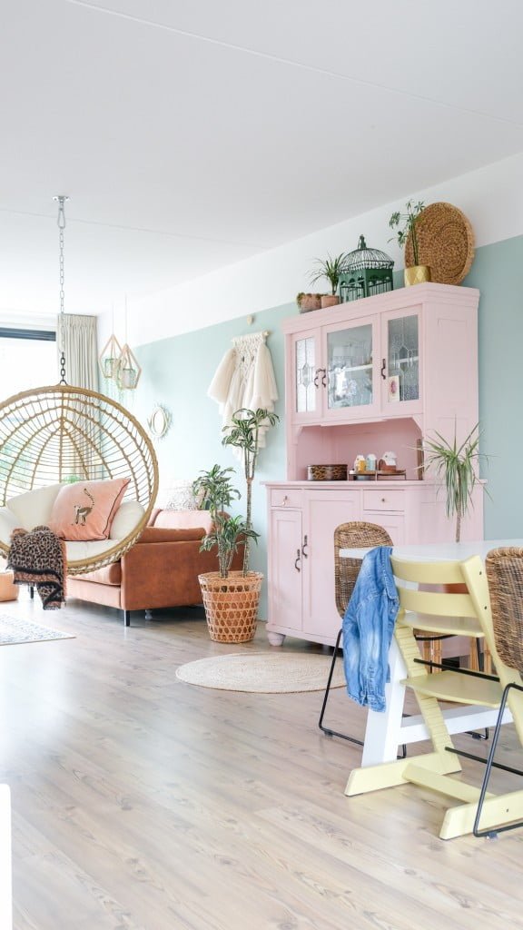 ronde hangstoel xenos