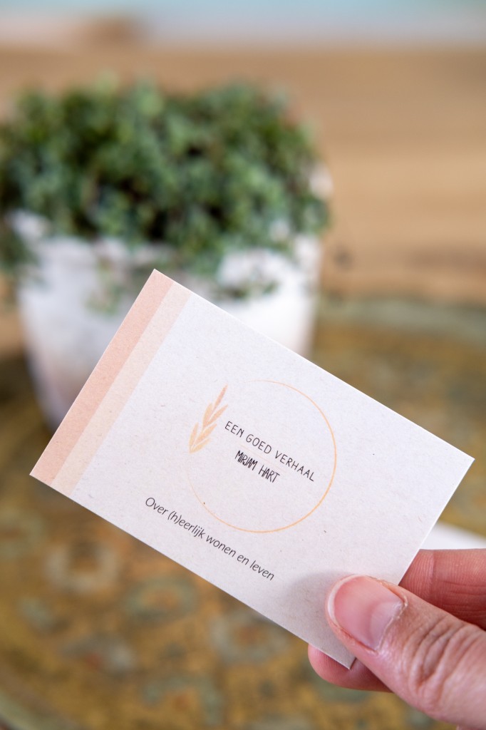duurzaam logo visitekaartjes