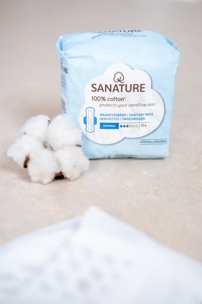 milieuvriendelijk maandverband drogist