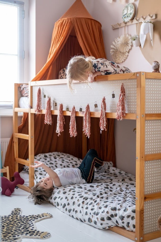 gedeelde slaapkamer broer en zus