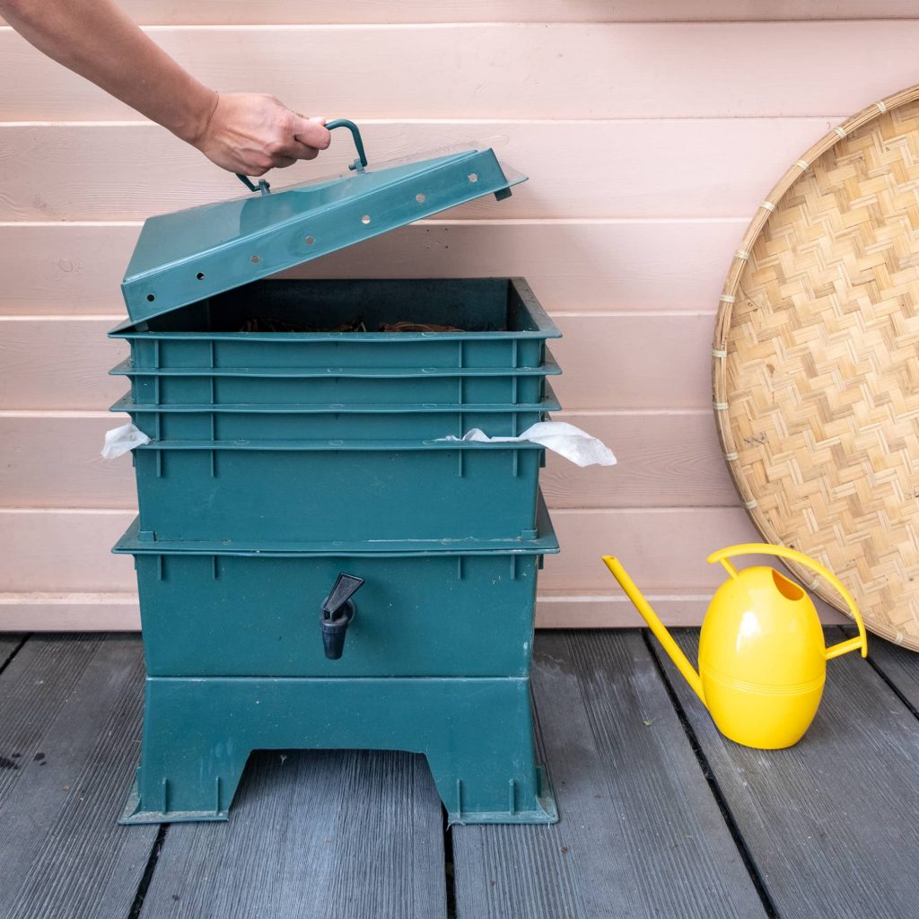 wormenbak lente zomer tips