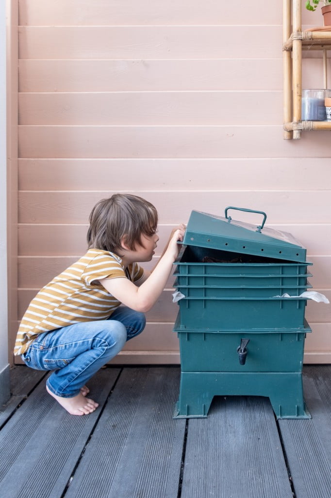 wormenbak beginnen met kinderen