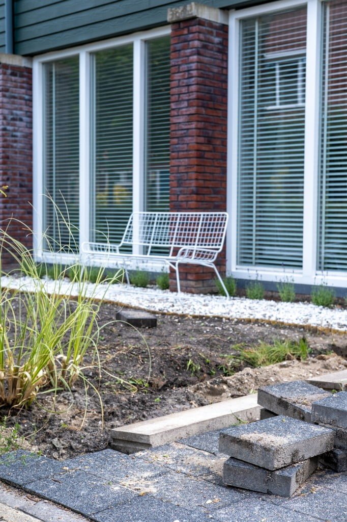 stenen vervangen voor beplanting