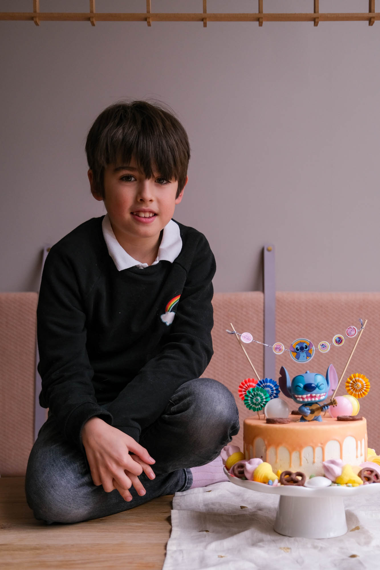 stitch verjardagstaart