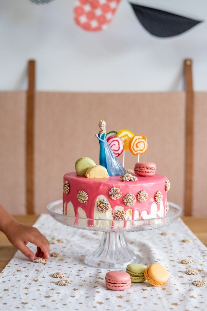 roze dripcake inspiratie