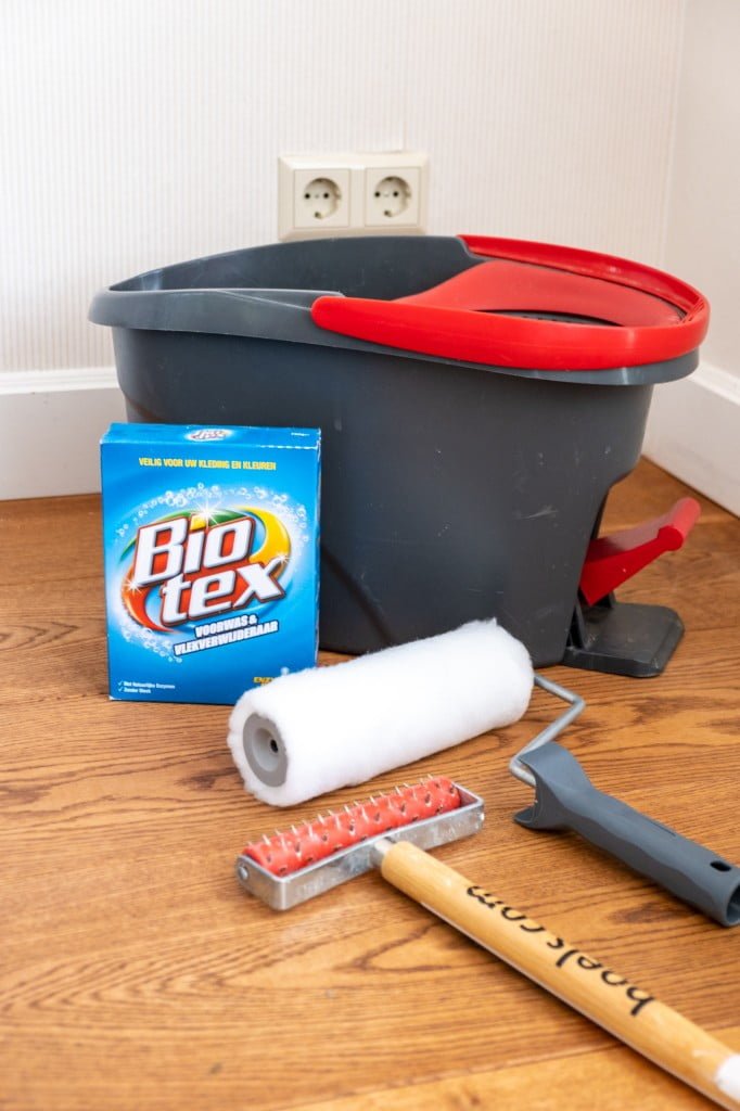 weekmiddel voor behang verwijderen