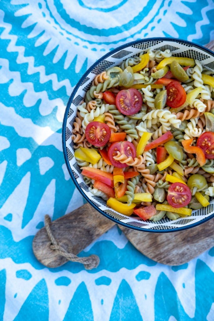 koude pastasalade recept