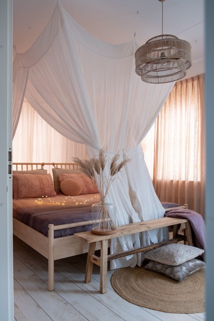 witte klamboe rechthoekig