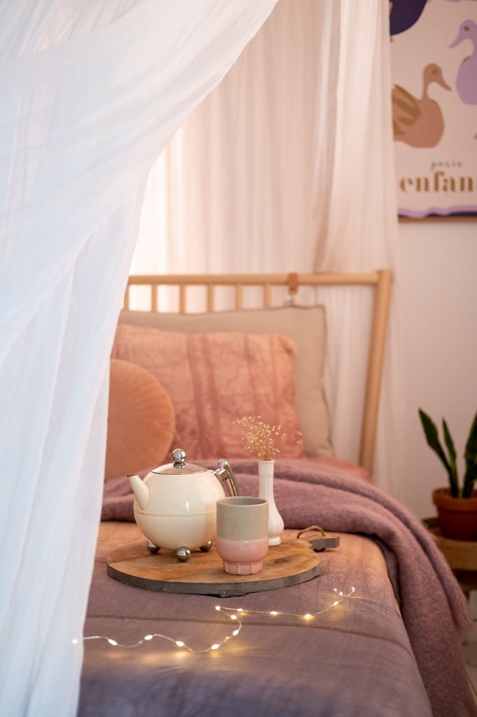 muskietennet slaapkamer