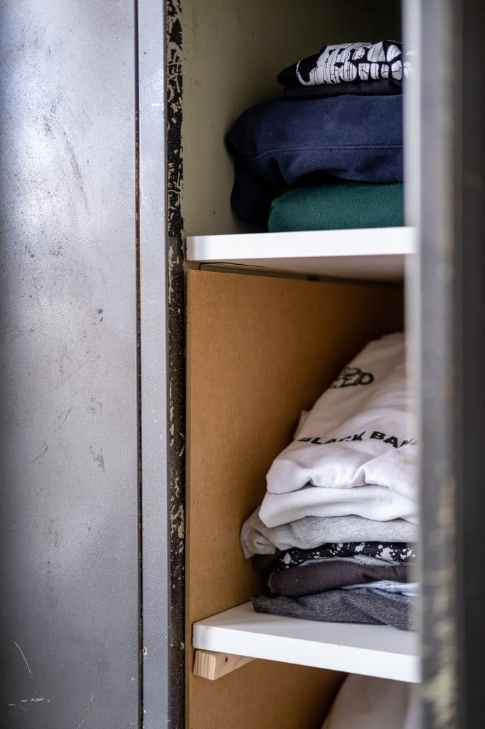 planken maken in lockerkast