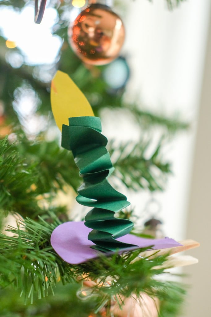 zelfgemaakte kerstversiering