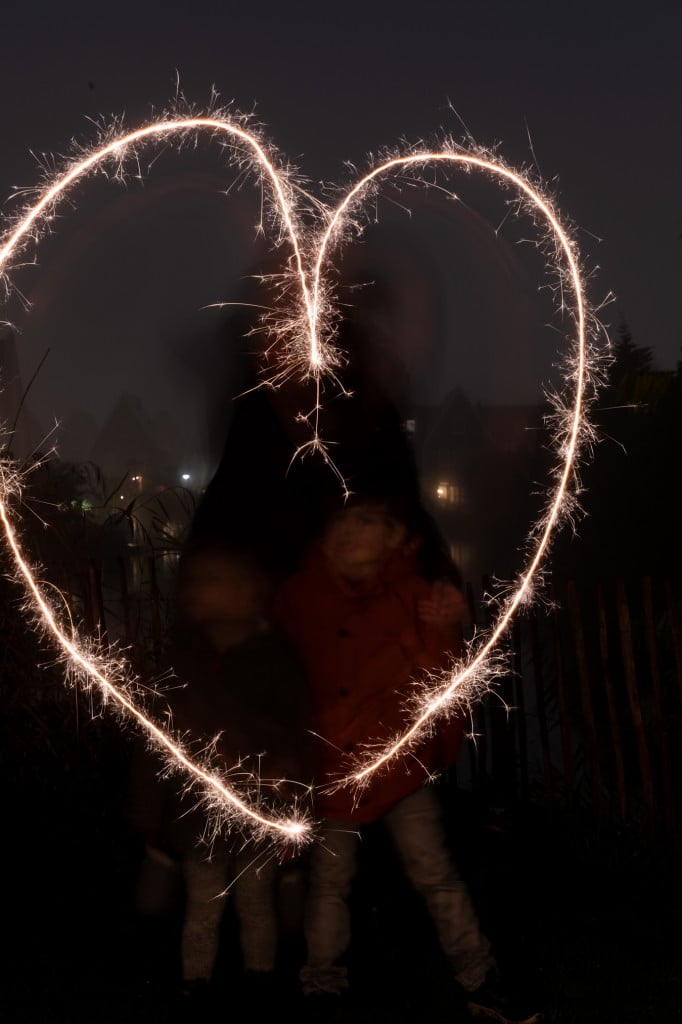 foto met sterretjes inspiratie hart