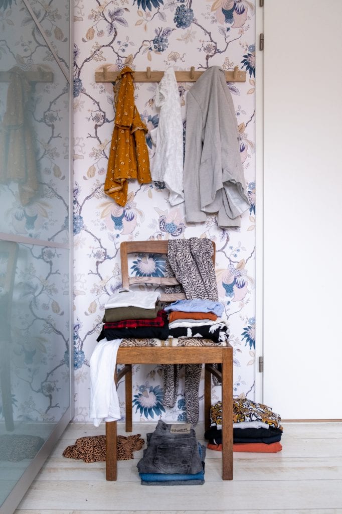 ongedragen kleding wegdoen