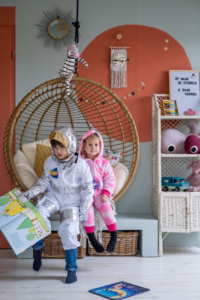 zolderkamer unicorn astronaut