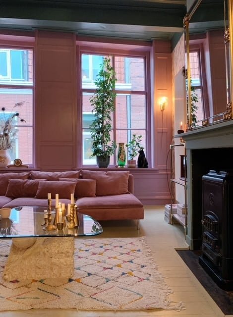 roze interieur frivolestudio