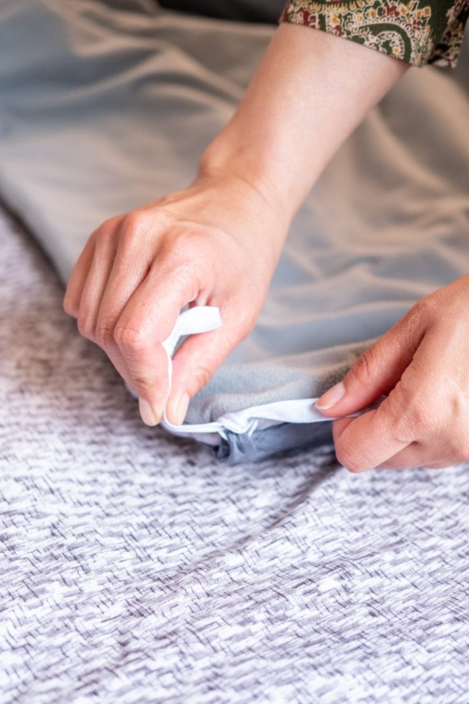 ervaring verzwaarde deken vastmaken