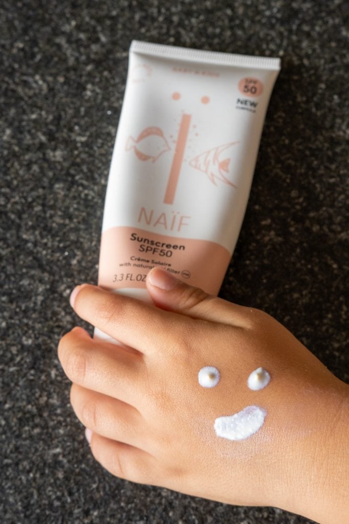 duurzame zonnebrand voor kinderen