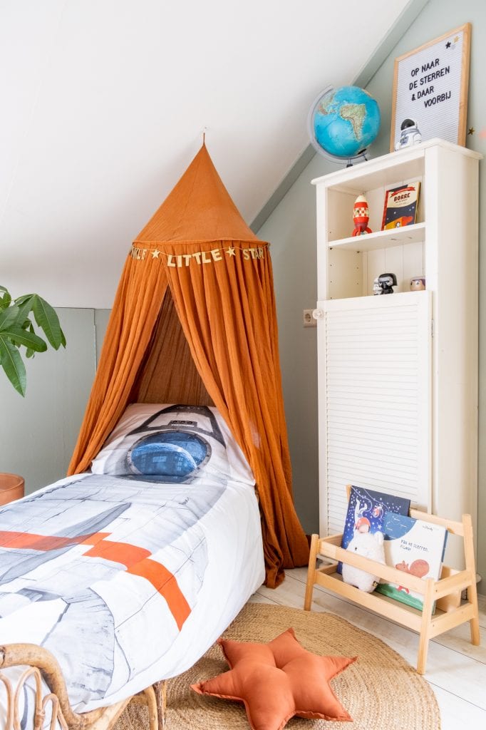 beddengoed voor in kinderkamer ruimte thema