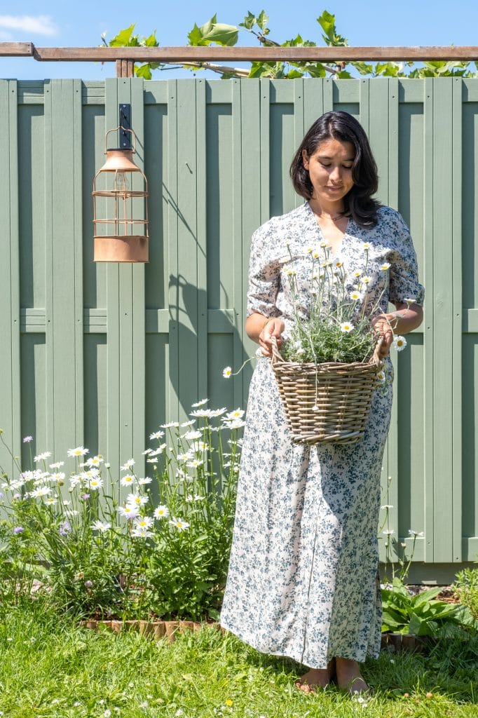 lange bloemenjurk fair fashion
