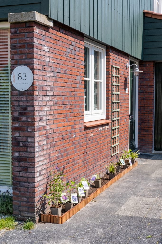 zelf geveltuintje aanleggen idee