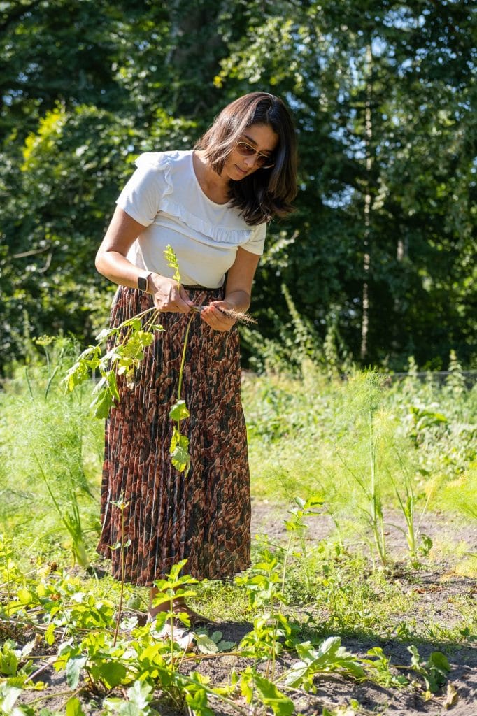 duurzame blogger in de moestuin