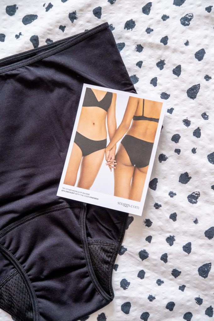menstruatie slip snuggs ervaring